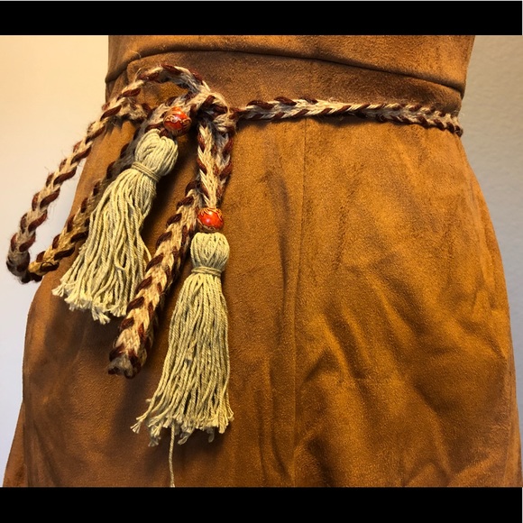 Brown suede romper *NWOT* - Picture 4 of 8